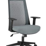 Sedia Ufficio C-br Wesley Grigio Scuro