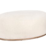 Pouf Blerina Bianco