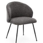 Sedia Gesien Grigio Scuro