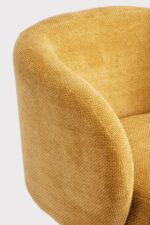Poltrona Girevole Julienne Senape – Bild 7