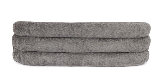 Divano 3p Clemence Grigio Scuro - immagine 4