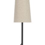 Lampada Tav. Assam Nero Beige H60