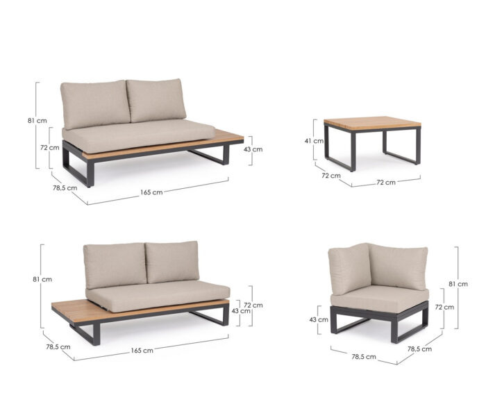 Set Salotto Angolare C-c Zelmar – Image 7