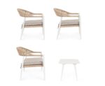 Set4 Salotto C-c Jandia Bianco/beige - Imagen 10