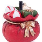Base Albero Gift Bag Rosso ø 44cm X H 38,5cm