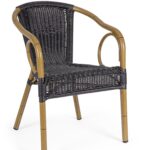 Sedia C-br Cala Dark