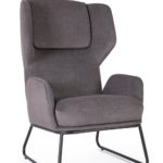 Poltrona Ophelia Grigio Scuro
