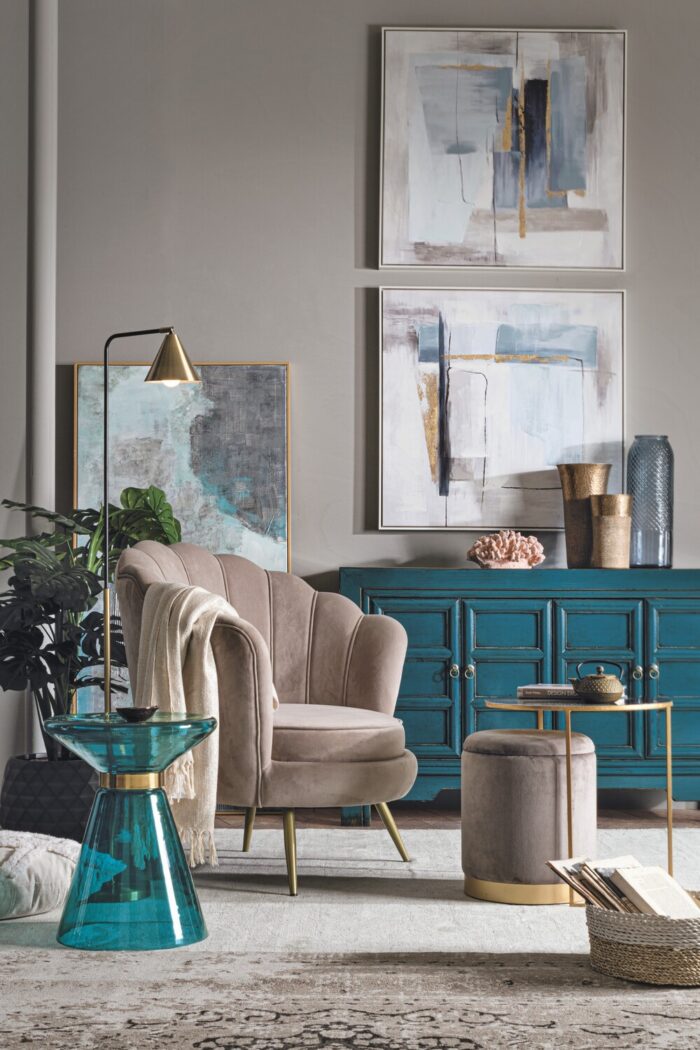Credenza 4a Jinan Blu - Imagen 4