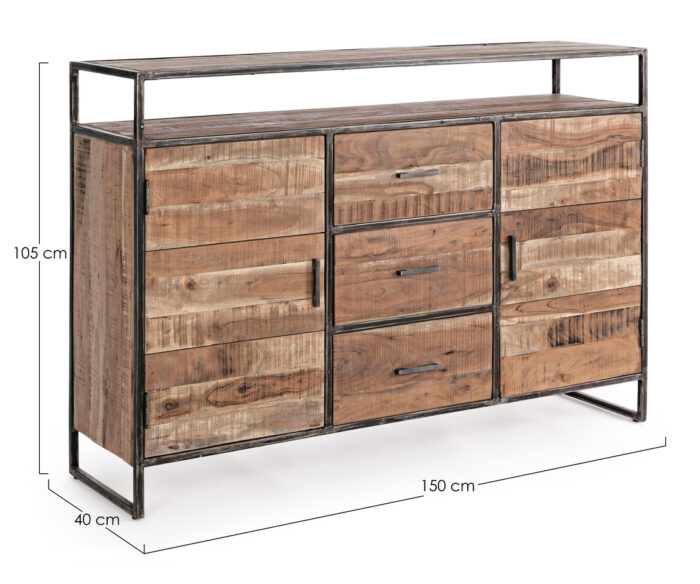 Credenza 2a-3c Elmer - immagine 4