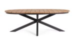 Tavolo Zelmar 218x115 Antracite Yk13 - Imagen 5