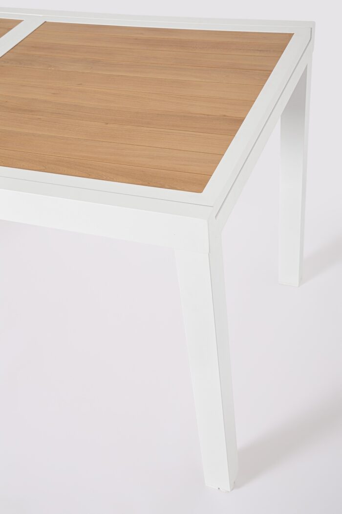 Tavolo All.Hilija 140-210x77 Bianco Ld30 – Image 3