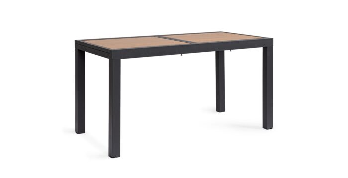 Tavolo All.Hilija 140-210x77 Antracite Lh32 - Imagen 4