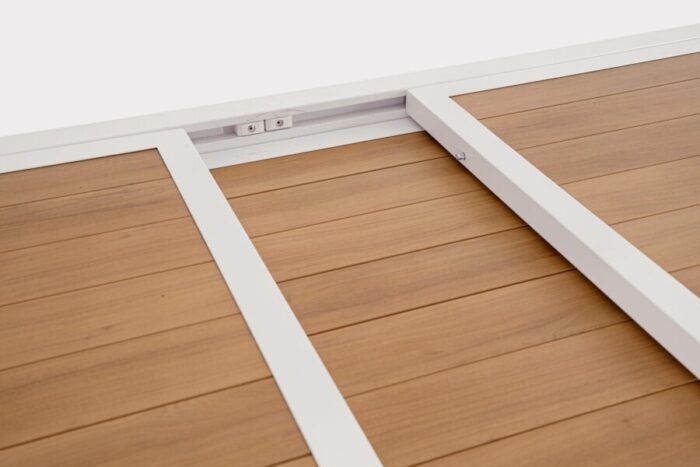 Tavolo All.Hilija 160-240x90 Bianco Ld30 - Imagen 2