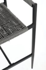 Sgabello Bar Jandia Antracite/Grigio – Image 3