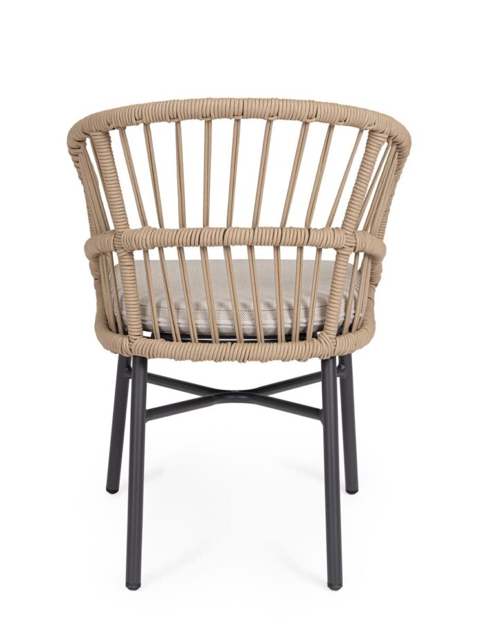 Sedia C-br C-c Odivelas Beige - Imagen 4