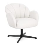 Sillón giratorio Chloe Snow