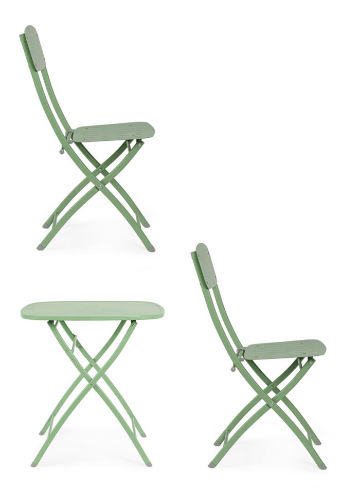 Set3 Bistrot Yvonne Verde Salvia - Imagen 11
