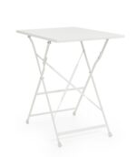 Tavolo Pieghevole Yasmin Rettangolare 50x70 Bianco