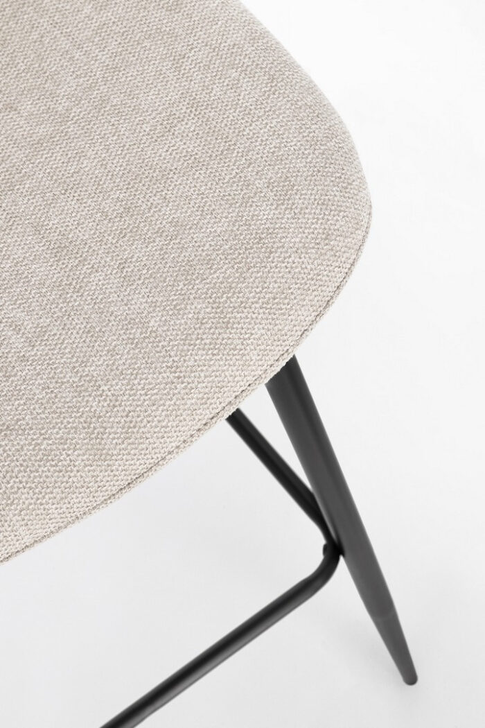 Sgabello Bar New Irelia Nero/beige - Image 7