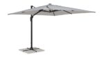 Ombrellone Braccio Vega 3x3 Antracite-Grigio Chiaro