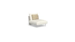 Coral Sofa Divano Centrale White-warm white