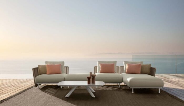 Coral Sofa Divano Centrale White-warm white – Image 4