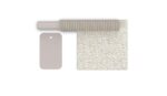 Dolcevita Alu  Divano Sofa 3 Posti Warm White-castle White - Imagen 4