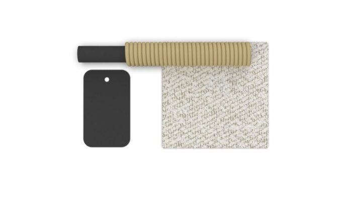 Nido Lettino Graphite-wicker fiber-inkas white - immagine 3