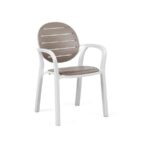 Nardi Sedia Palma Bianco Panna Tortora