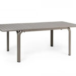 Nardi Alloro 140 Ausziehbarer Tisch 140 / 210 x 100 Cm H 73 Cm Tortora