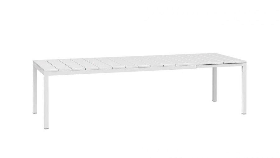 4825300000_P Nardi Tavolo Rio 210 Extensible 210 / 280 x 100 Cm H 76 Cm Alluminio Bianco – Bild 1