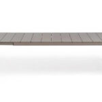 Nardi Tavolo Rio 210 Extensible 210 / 280 x 100 Cm H 76 Cm Alluminio Tortora