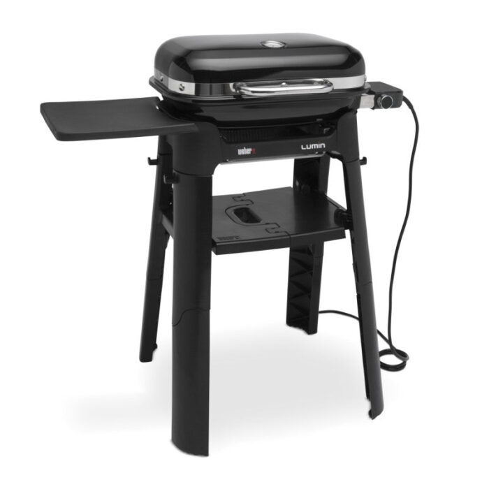 Barbecue Lumin Compact Weber Con Supporto - immagine 2