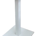Moia Greenwood Basamento a Piastra Piatta Acciaio Verniciato Bianco