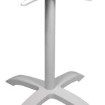 Moia Greenwood Basamento Alluminio 4 Razze Tubo D 60 Mm Zavorrata Bianco