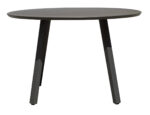 Moia Greenwood Tavolo Tondo Alberese D 120 Cm Alluminio Antracite