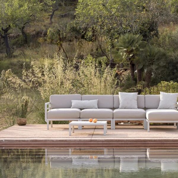 immagine 2 nardi cuscino arredo maximo 60 x 40 cm perla sunbrella jpg