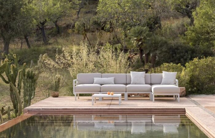 Nardi Cuscino Arredo Maximo 60 x 40 Cm Perla Sunbrella - Imagen 2