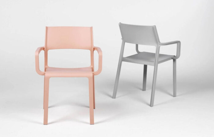Nardi Sedia Trill Armchair Grigio - Imagen 2