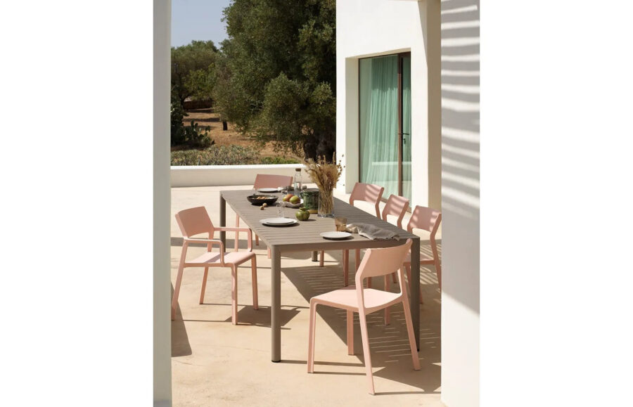 immagine 2 nardi sedia trill bistrot rosa bouquet ean 8010352253087 jpg