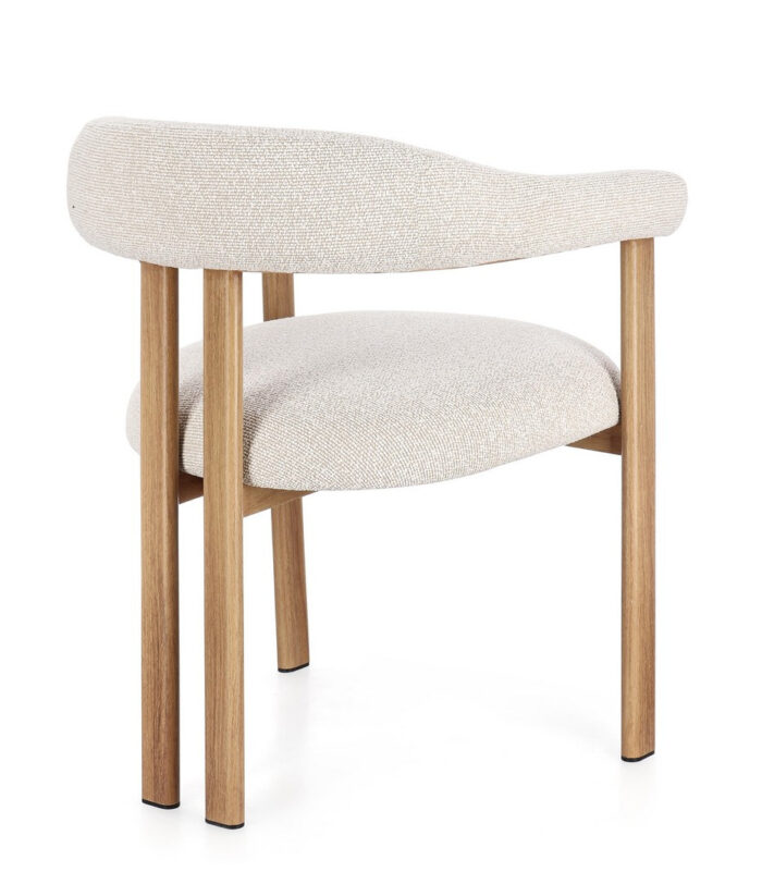 Sedia C-Br Giuditta Naturale/Lino - immagine 6