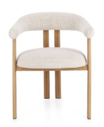 Sedia C-Br Giuditta Naturale/Lino - Imagen 4