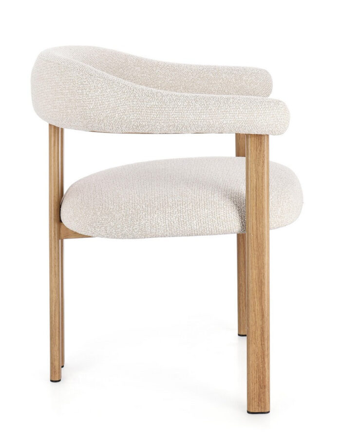 Sedia C-Br Giuditta Naturale/Lino - immagine 2