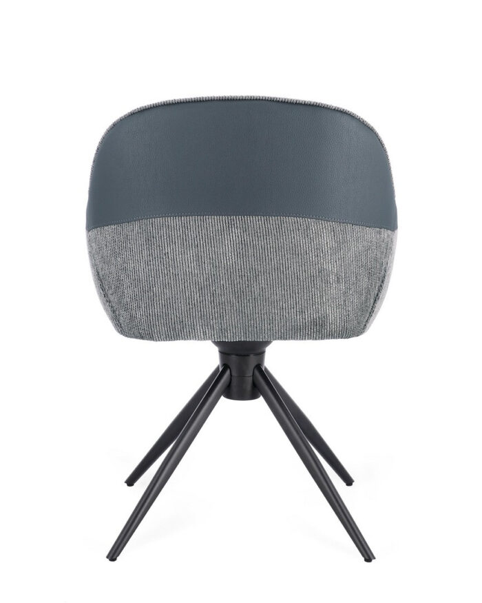 Sedia C-Br Girevole Isotta Grigio - immagine 3