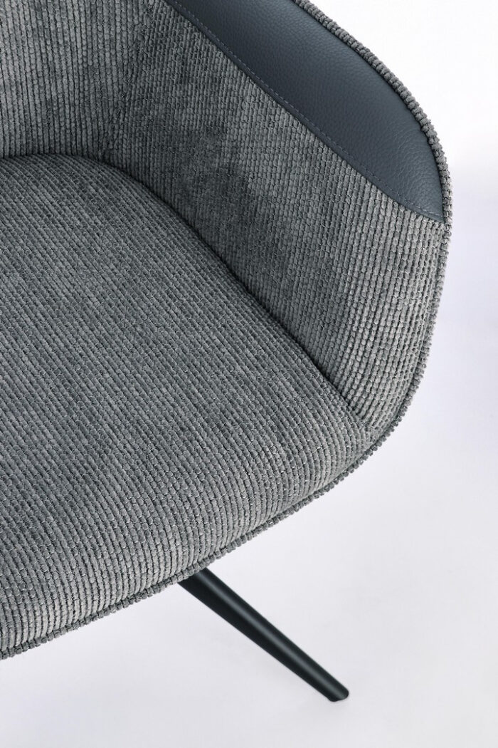 Sedia C-Br Girevole Isotta Grigio - immagine 7