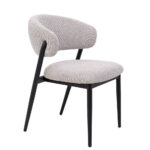 Sedia Cassandra Nero/Grigio