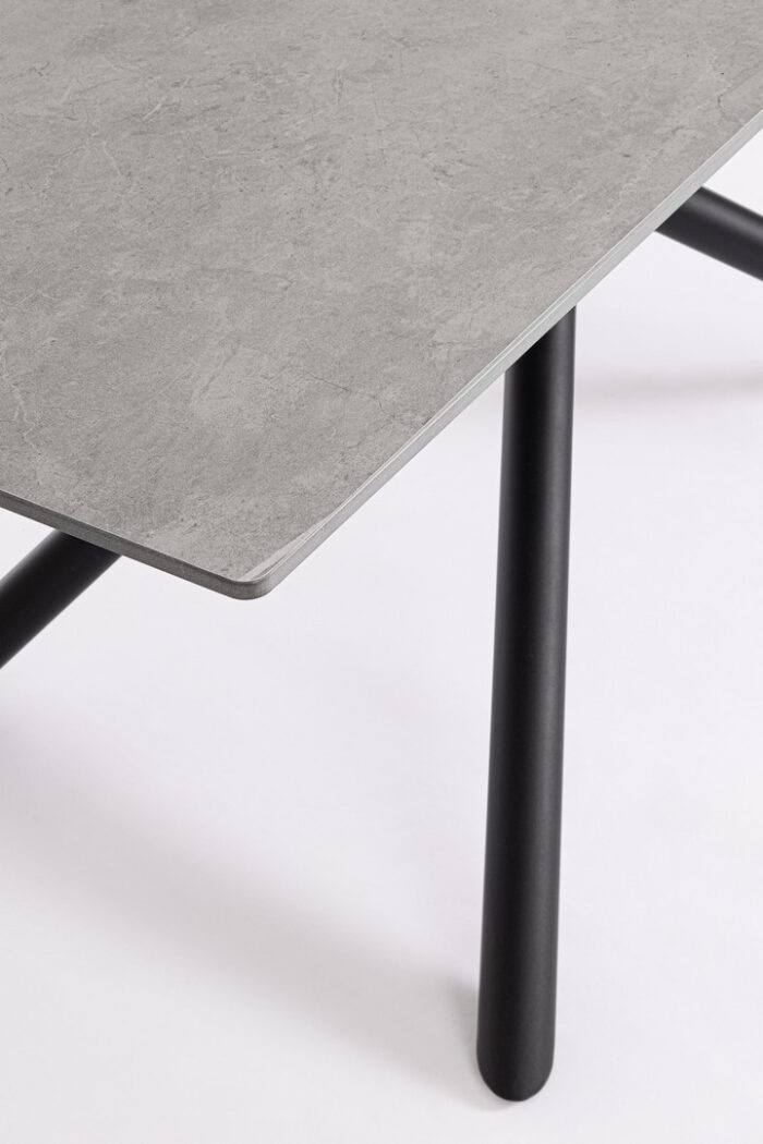 Tavolo Argita 180x90 Nero – Bild 3