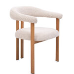 Sedia C-Br Giuditta Naturale/Lino