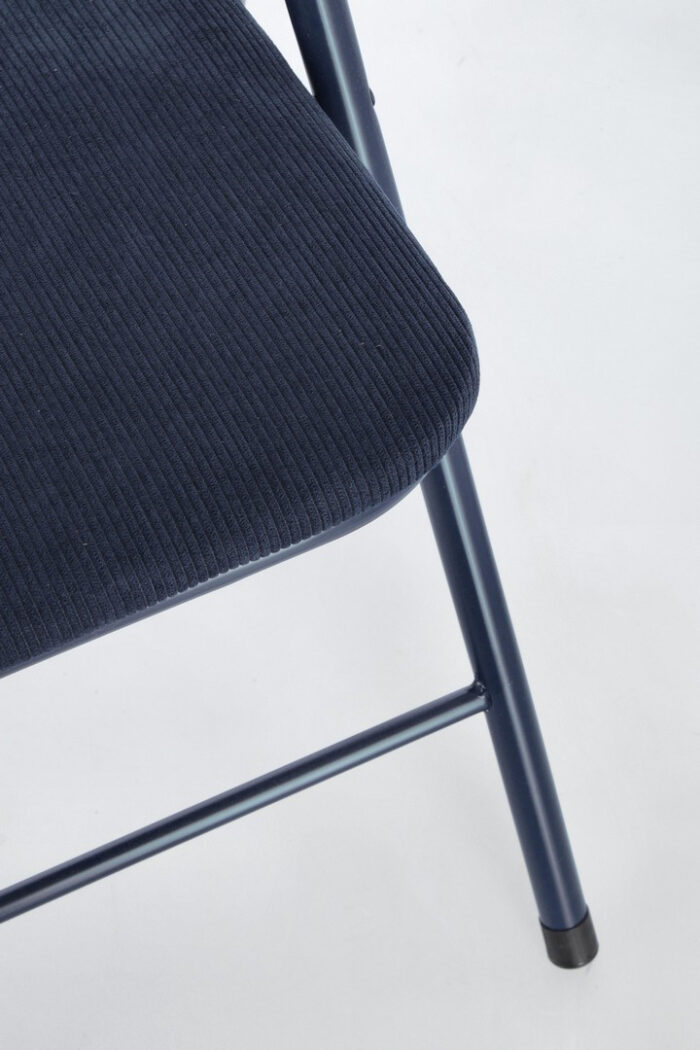 Sedia Pieghevole Joy Velluto Blu - Imagen 4
