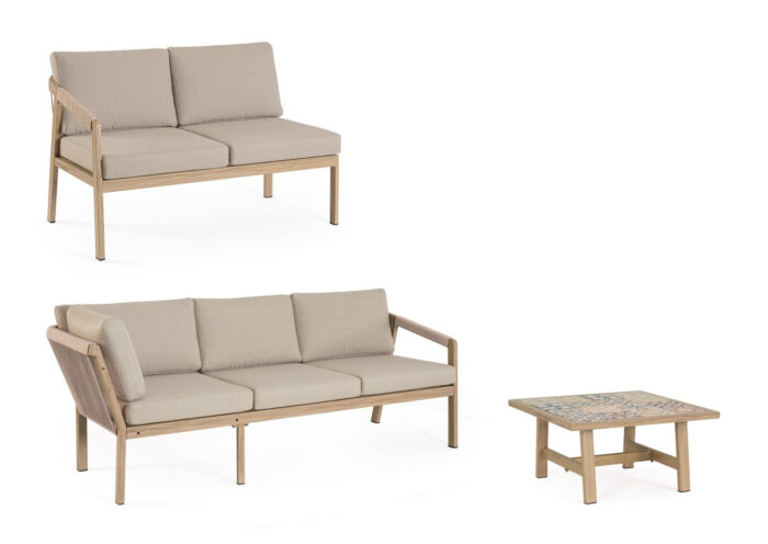 Set Salotto Ang. C-c Kalimera Desert Kd – Bild 9